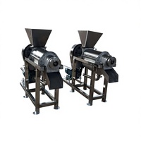 Commerciële grootschalige fruit- en groentepers, industriële cactus-sapresten-scheidingsapparatuur 3000W 220V/110V/380V