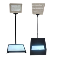 Écran de moniteur auto-inversable de 22 pouces, téléprompteur pour studio de radiodiffusion et de télévision, pour discours et conférences