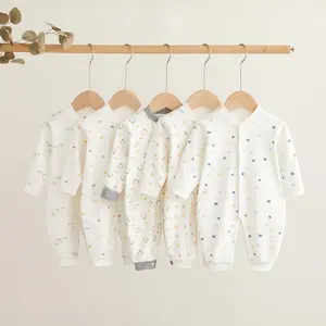 Wholesale high quality custom print cute cotton bodysuit toddler clothing new born baby clothes