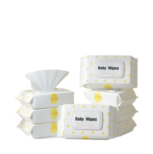 Nouvelle arrivée de lingettes pour bébé à l'eau pure Lingettes humides en fibre de bambou biologique pour le nettoyage de bébé - Product Image 1