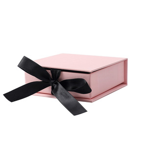 Caja de Regalo con Lazo, Papel Sintético, Impresión en Serigrafía, Lámina Dorada, Logotipo Personalizado, Ecológica y Sostenible para Joyería y Lápiz Labial - Product Image 5