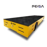 Carro de Transferencia Compacto sin Rieles de 1T, 3T, 5T, Mini Carro Plano sin Rieles a Batería para Manejo de Palés en Almacenes