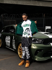 <span class=keywords><strong>Camiseta</strong></span> de Manga Corta para Hombre, 100% Algodón, con Diseño de Personajes, Anti-Pilling, Estilo Urbano - Product Image 3