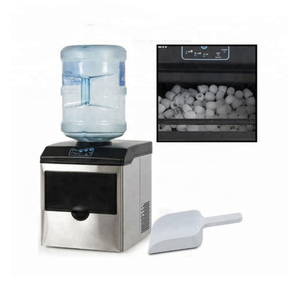 2 in1 thương mại sử dụng ICE CUBE Maker máy truy cập hàng đầu nhà Mini nước quả chai Thùng nước đá máy sản xuất - Product Image 2
