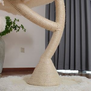 Blumen kratz baum Klettergerüst Baumhaus Moderner Luxus turm Kratz baum Kratz bäume & Kratzer Schmiedeeisen Kratz baum - Product Image 6