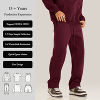 Pantalones Deportivos de Invierno de Alta Calidad, Multicolores, de Pierna Recta, con Logotipo Personalizado, Forro Polar, para Hombre