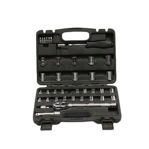 Kết hợp <span class=keywords><strong>33</strong></span> cái cơ khí ổ cắm Ratchet cờ lê các nhà sản xuất phần cứng kit sửa chữa công cụ thiết lập - Product Image 1