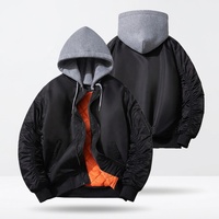 Blouson d'hiver pour homme, haute qualité, imperméable, coupe-vent, épais, chaud, à capuche, personnalisable avec logo sur le devant