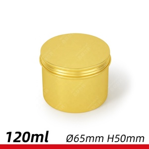100ml 100g 3oz Colorful Aluminum Tin with Screw Lid Candle Tin Jars Tin Can Packaging for Tea - Product Image 3