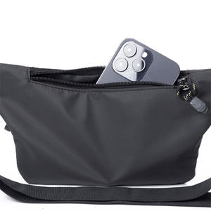 Riñonera Deportiva para Hombre, Multicapa, Resistente al Agua, para Viajes y Ciclismo, Color Gris, Negro, Azul, Primavera 2025 - Product Image 2