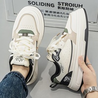Chaussures pour hommes 2026 Nouvelle collection printemps Baskets décontractées polyvalentes tendance Solides Respirantes Semelles souples Blanches