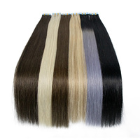 Extensions de Cheveux Humains Vierge Remy Double Drawn Super Tape Ins Bruts Non Transformés de Qualité 12A Type Européen