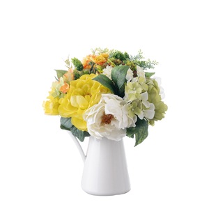 Bouquet de pivoines artificielles CallaFloral, décorations de mariage à tenir à la main, style INS, commerce électronique transfrontalier - Product Image 5