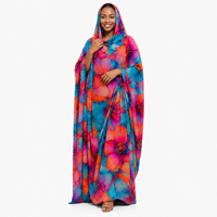 Toub Soudanais pour Femmes, Design Personnalisé, Couleurs Spéciales Estampées à la Feuille, Voile Japonais Brillant et Transparent, Nouveauté Ethnique Islamique Modeste, Quatre Pièces