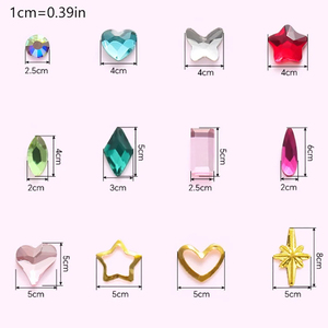 Hoàn thành với cao cấp răng đá quý Nguồn cung cấp và thanh lịch răng đá quý vàng tạo ra rực rỡ Nụ cười chuyên nghiệp DIY răng đá quý Kit - Product Image 6