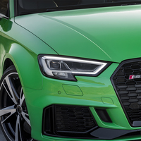 Conjunto de Faros LED KGKB para Audi A3 S3 RS3 2013-2021, Actualización de Estilo de Alta Gama, Lente de Proyector DRL, Conexión Plug and Play