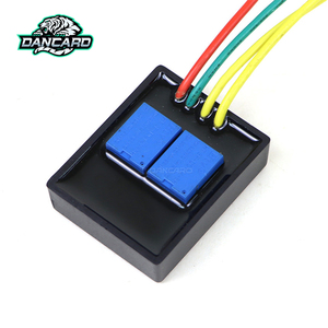 DANCARO, intermitente de luz LED para motocicleta, intermitente de 22 funciones, luces de giro universales, sistema eléctrico para motocicleta - Product Image 1