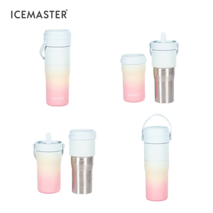 IceMaster 650ml Foldable Design Dual Tumbler Base Vacuum <b>Flasks</b> Thermoses Water Bottle Eco-Friendly Insulated - Product Image 1