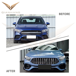 Kit carrosserie style <span class=keywords><strong>AMG</strong></span> <span class=keywords><strong>A45</strong></span> pour berline Classe A V177 2022-2025 Facelift - Product Image 3