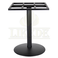 Antique en fonte table de salle à manger en fer forgé table base pour grande table top
