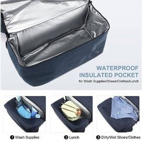 Free sample Custom Rucksack <b>Rolltop</b> Eco-friendly Waterproof <b>Backpack</b> Stylish Anti Theft Scool Bag with USB College Laptop - Product Image 2
