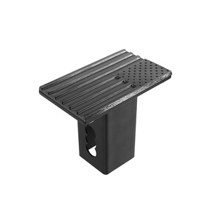 Xuzhong Trailer Hitch <b>Plug</b> Cover Black Steel Square Mouth FPH-1002-BK For <b>Universal</b> Use - Product Image 4