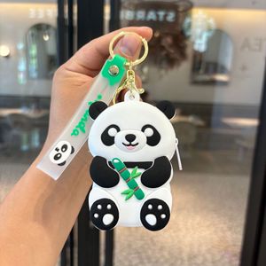 Nuevo Llavero Monedero de Silicona con Diseño de Gato de Dibujos Animados, <span class=keywords><strong>Mini</strong></span> Bolsa para Dinero, Auriculares, Llavero de Animales Kawaii Capibara - Product Image 2