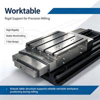 Centre d'usinage CNC LEYO M6 avec changeur d'outils automatique servo à 16 postes, fraiseuse verticale haute vitesse pour le traitement de précision des moules
