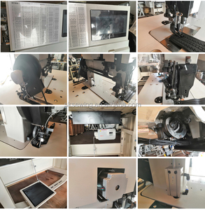 Machine à coudre à lit plat pour cuir, à commande numérique, pour travaux lourds - Product Image 4