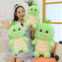 Peluches tortues en tissu ultra-doux, fabrication de jouets personnalisés, coton PP, jouets en peluche de 8 pouces, jouets en peluche de Noël pour machine à griffes