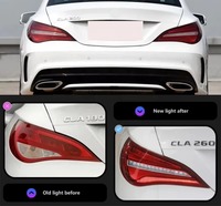 Feux arrière HETOP CLA W117 2013-2019 Mise à niveau LED Clignotant Feux arrière de recul Feux arrière les plus récents Accessoires modifiés pour Benz