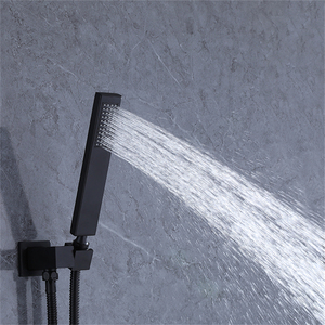 <span class=keywords><strong>Miscelatore</strong></span> Doccia Moderno Nero a Incasso - Product Image 3