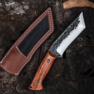 มีดคุณภาพสูงสำหรับการต่อสู้และกิจกรรมกลางแจ้ง ปรับแต่งได้ตามต้องการ ผลิตตามแบบ OEM/DIY ใบมีดสแตนเลส พร้อมปลอกไม้ รับประกัน 1 ปี - Product Image 3