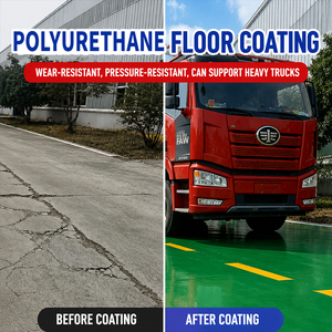 Peinture de sol époxy polyuréthane auto-nivelante, revêtement liquide, résistance à l'usure 6H pour aéroports, écoles, peinture marine, revêtement caoutchouc - Product Image 4