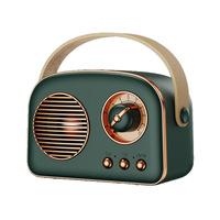 T20 Mini Haut-parleur sans fil rétro pour lecteurs de musique 5.3, son surround 3D haute qualité, pour home cinéma et téléphone portable