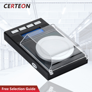 गहनों के तौल के लिए LCD डिस्प्ले और वज़न के साथ उच्च परिशुद्धता 0.001 ग्राम पोर्टेबल डिजिटल स्केल - Product Image 1