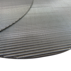 Filtre à air en maille métallique enveloppée en acier inoxydable 304 personnalisé en gros, disque filtrant rond, forme carrée - Product Image 6