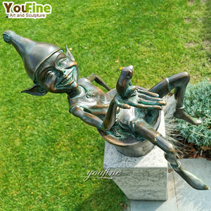 Escultura Moderna de Duendes de Bronce para Decoración de Parques al Aire Libre - Product Image 3