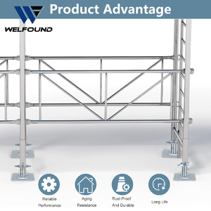 Giàn giáo U đầu jack cơ sở rỗng và rắn vít cơ sở Jack giàn giáo thép cho xây dựng - Product Image 2