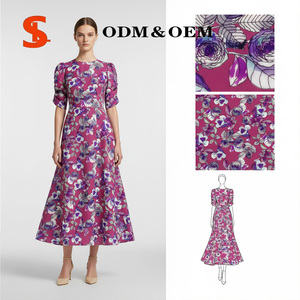 ผ้าลิเบอร์ตี้ลอนดอน ผ้าทานาลอน ผ้าฝ้ายหวีออร์แกนิค ผ้าป๊อปลินทอ ผ้าพิมพ์ลายดิจิทัล ผ้าเรียบ สำหรับกระโปรงเด็กผู้หญิง ชุดเดรส และชุดสูท - Product Image 2