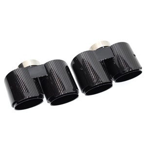 Puntas de escape DEX para <span class=keywords><strong>BMW</strong></span> Serie 3/4 G20 G21 G22 G23 G26 320i 325i 330i 330e 420i 425i 430i (2019-2024) - Tubos de escape y boquillas de silenciador - Product Image 1