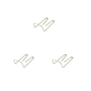 Clips de resorte de equilibrio electrónico de estilo bobina de resortes de forma de flexión de alambre de acero inoxidable - Product Image 1