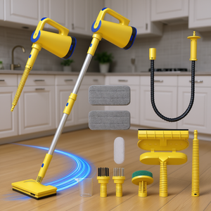 Aspiradora de mano 2 en 1 PSQJ310 con función de mopa a vapor de 1500W para limpieza del hogar - Product Image 2