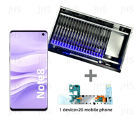 Smartphone Android d'occasion, expédition en Colombie, Granja De Bots Farm Box, réseaux sociaux, boîtier de carte mère de téléphone portable personnalisé