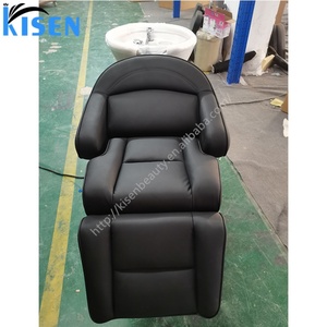 Kisen Shampoo Chair with <b>Footrest</b>,height,backrest <b>Adjustment</b> Stainless Steel Base Factory Wholesale - Product Image 3