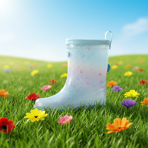 Botas de Lluvia para Niños CSG-12, Impermeables, de PVC, con Suelas Antideslizantes, Ligeras, para Días Lluviosos, <span class=keywords><strong>Verano</strong></span> e Invierno - Product Image 3