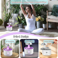 Diffuseur d'huiles essentielles ODIS en forme de parapluie créatif, humidificateur silencieux pour chambre et maison, diffuseur d'arômes, huile ODM