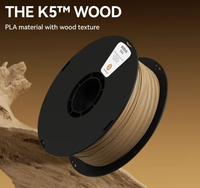 Filament en bois de vente chaude pla 1.75 filament 1kgs filament en bois d'imprimante 3D multi-couleurs pour l'impression 3d