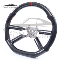 Volant sport en fibre de carbone noir brillant pour Jeep Wrangler JK 4 Runner 2007-2011 (vente en gros)