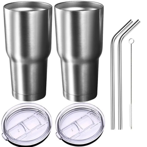 Gobelet isotherme multi-usages léger à double paroi, facile à nettoyer, portable, pour café - Product Image 3